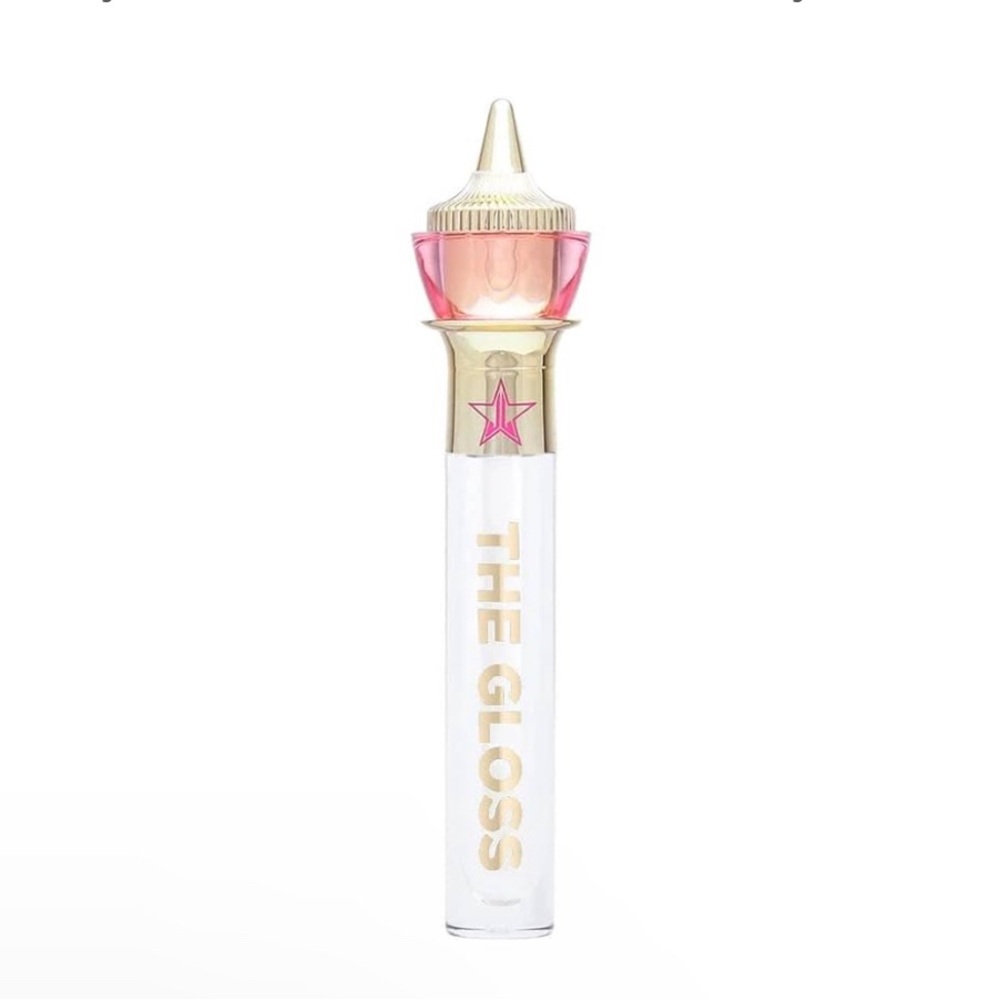Gold and Pink Lip Gloss